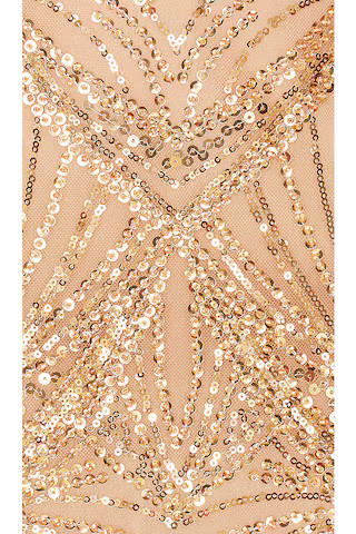 Giselle Maxi Dress in Gold | Revolve Clothing (Global)