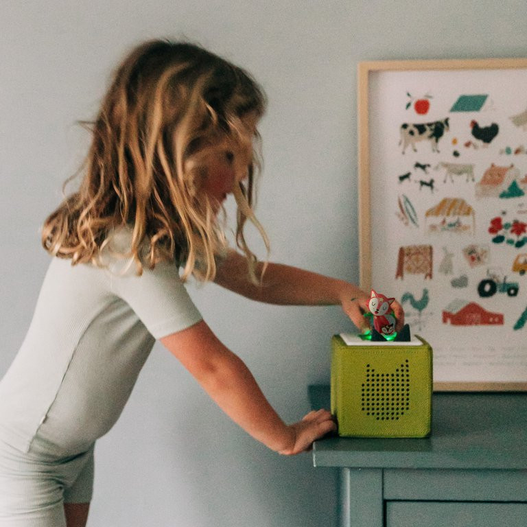 Tonies Bedtime Songs, Audio Play Figurine for Portable Speaker, Small, Red, Plastic | Walmart (US)