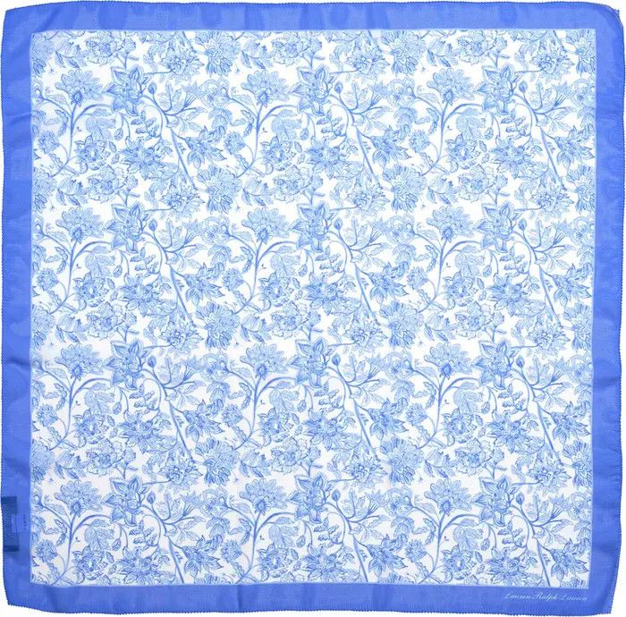 Summer Floral Square Silk Scarf | Nordstrom