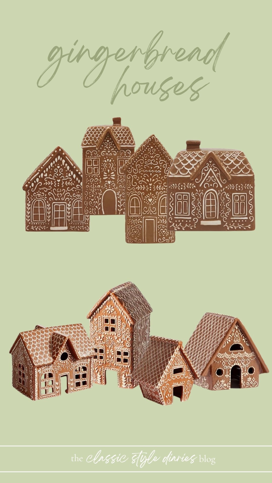 After looking for a Christmas village, I found these gingerbread houses that are so cute! Ordered both sets to figure out which I like better - but both are on sale right now! 

Christmas decor, gingerbread house, village 

#LTKSaleAlert #LTKHome #LTKHoliday