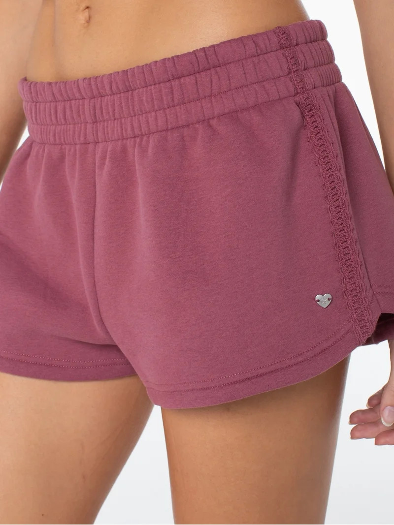 Celebrity Pink Women's and Women's Plus Dolphin Hem Sweatshort, Sizes XS-4X | Walmart (US)