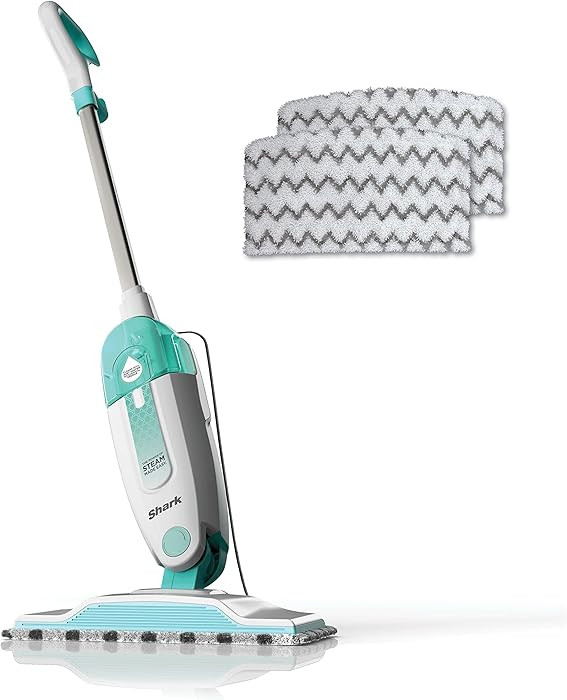 Shark Steam Mop with 2 Machine Washable Dirt Grip Pads, Removable Water Tank, Lightweight, Steam ... | Amazon (US)
