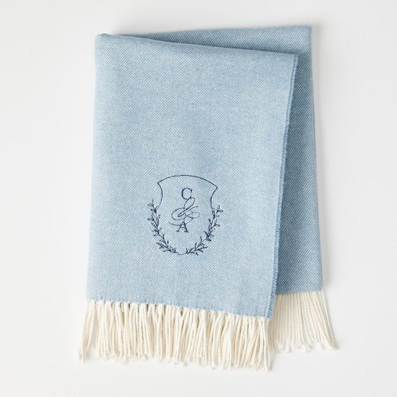 Italian Woven Throw Blanket | Mark and Graham