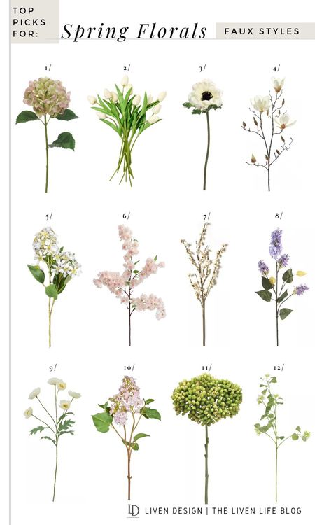Spring faux floral stems. Spring flowers. Hydrangea stem. Tulips. Blossom stem. Lilac flower stem. Lavender. cherry blossom. Magnolia stem. Home decor. Home accents. Easter centerpiece. dining table. Entryway. Console table. Coffee table decor. 

#LTKSeasonal #LTKHome #LTKFindsUnder50