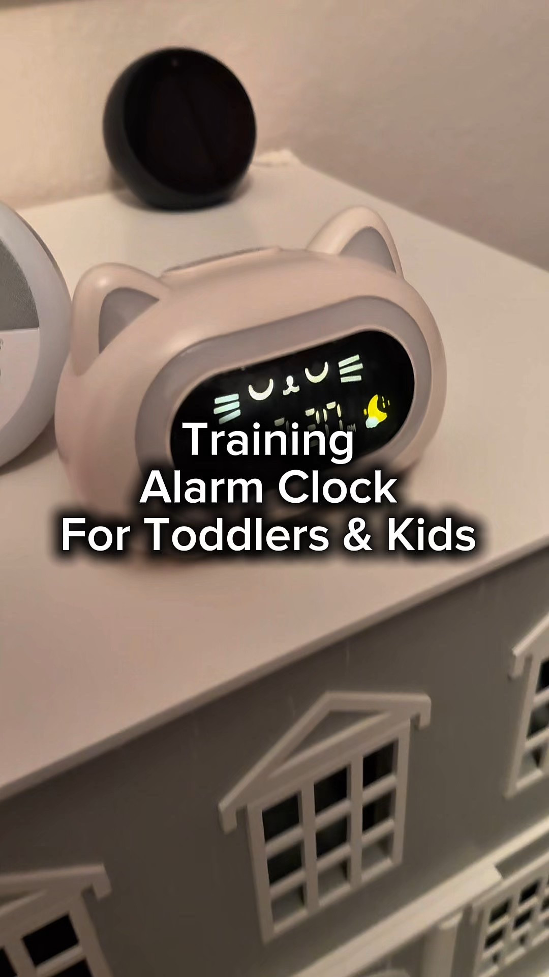 This training alarm clock is a fun and cute way for toddlers and kids to learn bedtime routines, which is also great to promote independence. 🐱

This one in particular has a sound machine included, timers, night light, alarms, an ok to wake up time that lights up green and a sleep time that turns red. 

#momlife #momfinds #toddlerlife #toddlerfinds #parenting #motherhood #momlifeunfiltered #momhacks #parentinghacks

#LTKFamily #LTKBaby #LTKKids