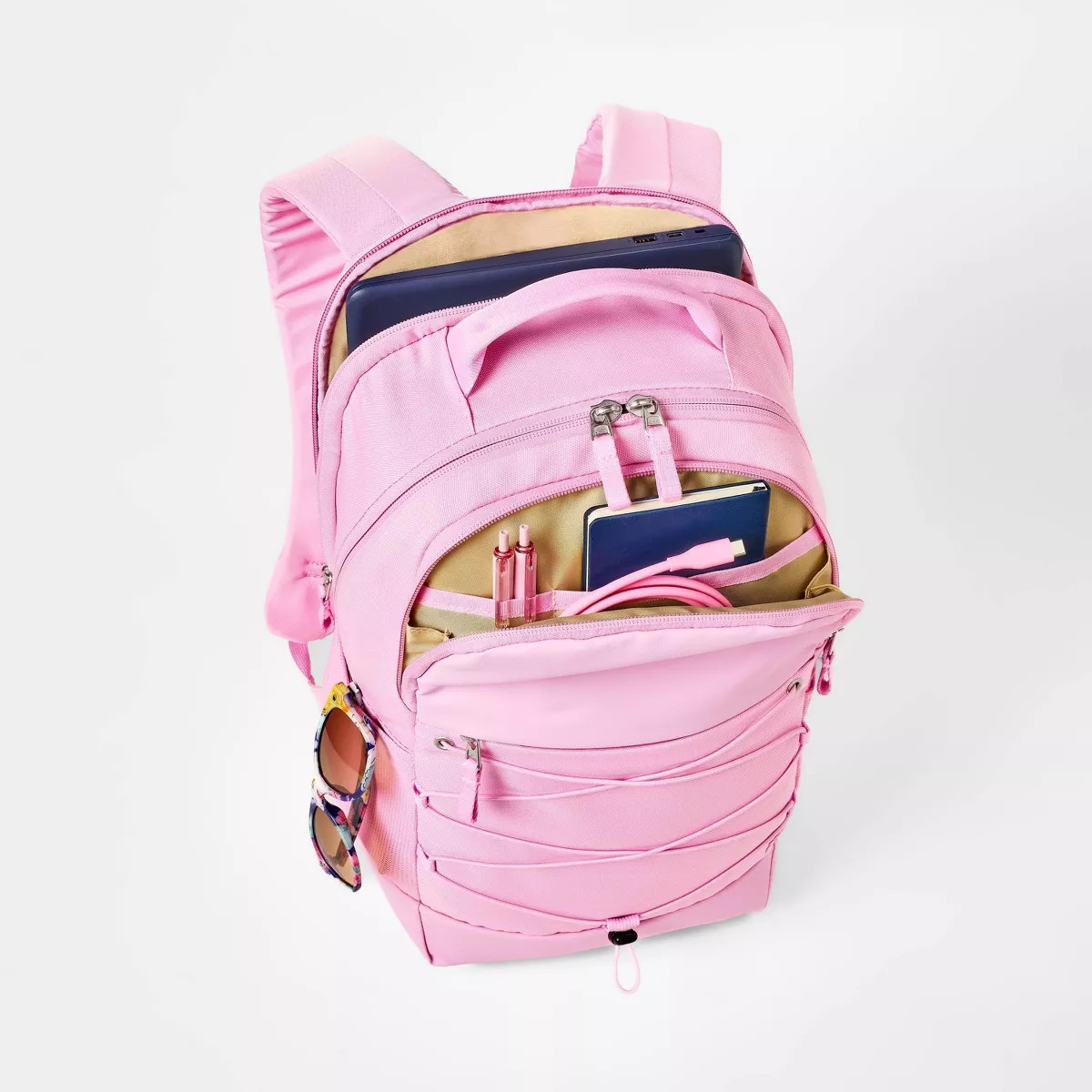 21L Sporty Backpack - All In Motion™ Pink: Water-Resistant, School Ready | Target