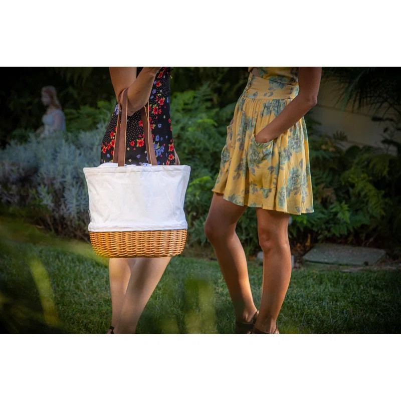 Cotton Picnic Basket , Service for 1 | Wayfair North America