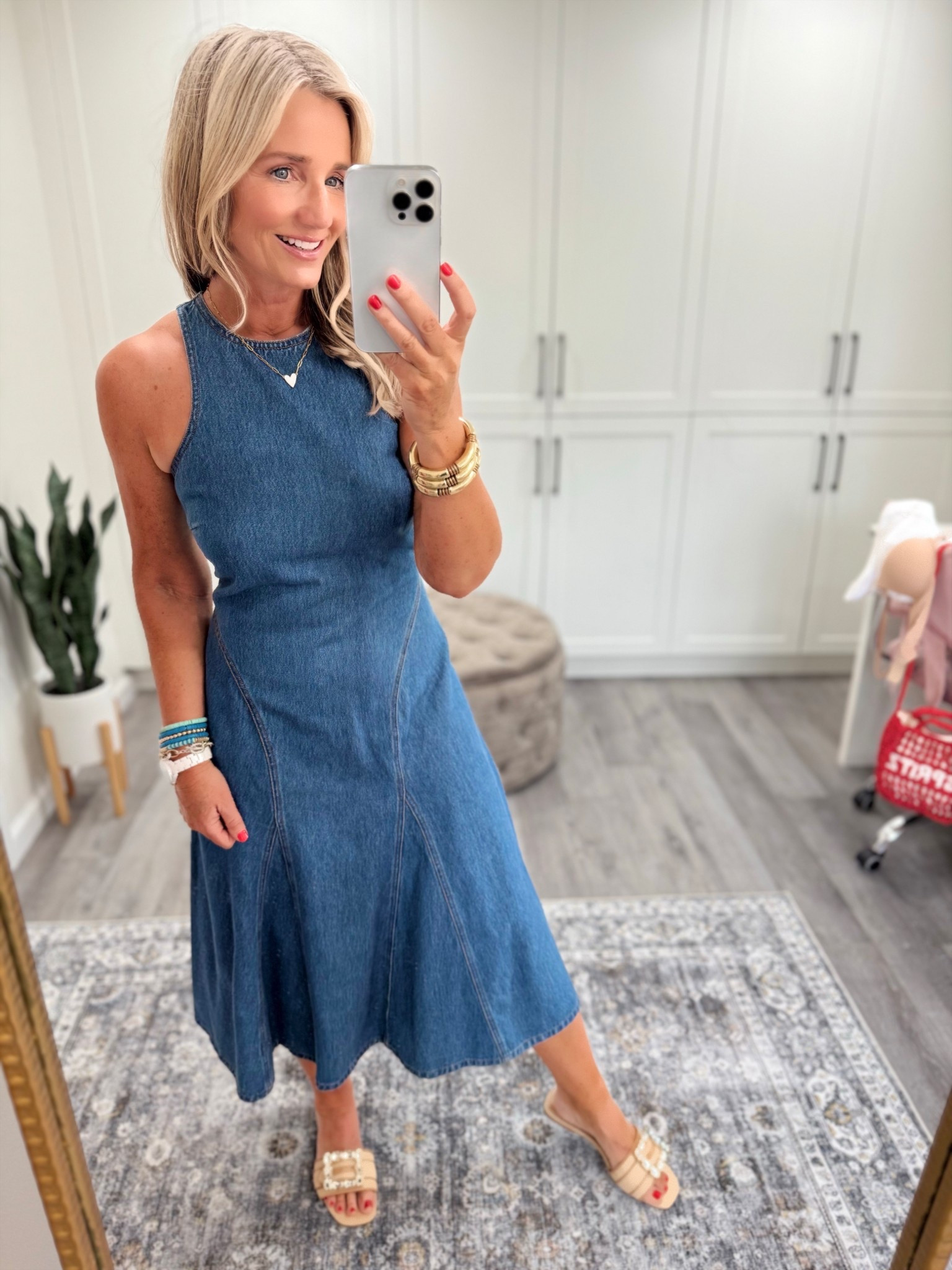 A line and racerback! It’s the perfect denim dress! Everything TTS. 

DENIM DRESS

#LTKFindsUnder100 #LTKStyleTip #LTKFindsUnder50
