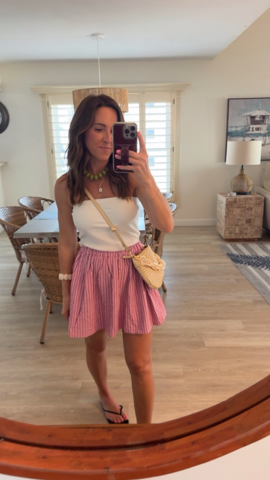 This combo 😍
S tube top
XS skirt 
Warm weather outfit. Vacation style  

#LTKmomlife #LTKSeasonal