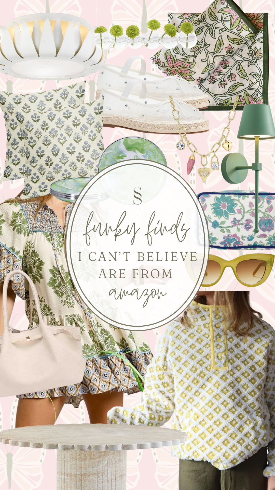 ✨Funky Amazon Finds✨
Effortless style meets timeless design — and every single piece is from Amazon. 🤍 From soft textures to thoughtful details, these finds bring a polished, curated feel to your home and wardrobe without the splurge.
Tap to shop these classic favorites.

#AmazonFinds #LTKStyle #LTKHome #LTKUnder100 #ClassicStyle #TimelessDesign #AmazonFashion #LTKDecor #LTKAesthetic #LTKAmazon 

 