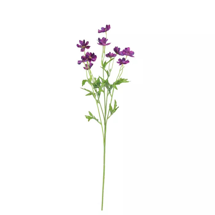 Allstate Floral 27" Violet Cosmos Inspired Artificial Floral Spray | Target