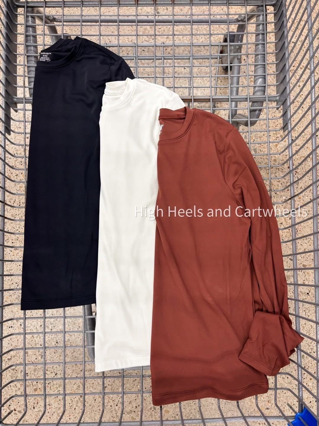 These Avia long sleeves make the PERFECT layering pieces for fall!! You'll love the flattering fit and the smooth material. Skims vibes without the price tag🙌