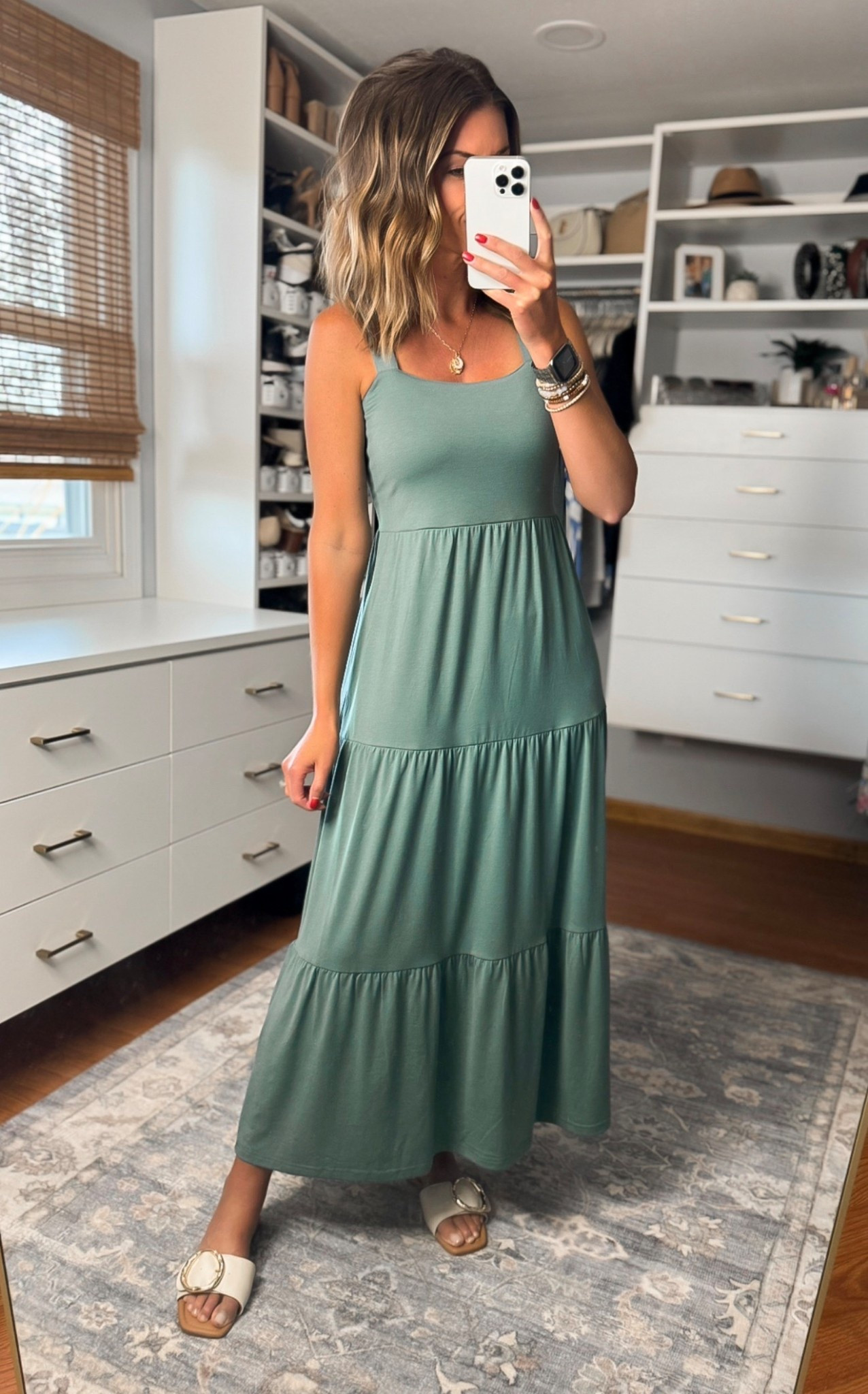 Classic maxi dress that is pure comfort. 
Wearing small 

#LTKOver40 #LTKmomlife #LTKSeasonal