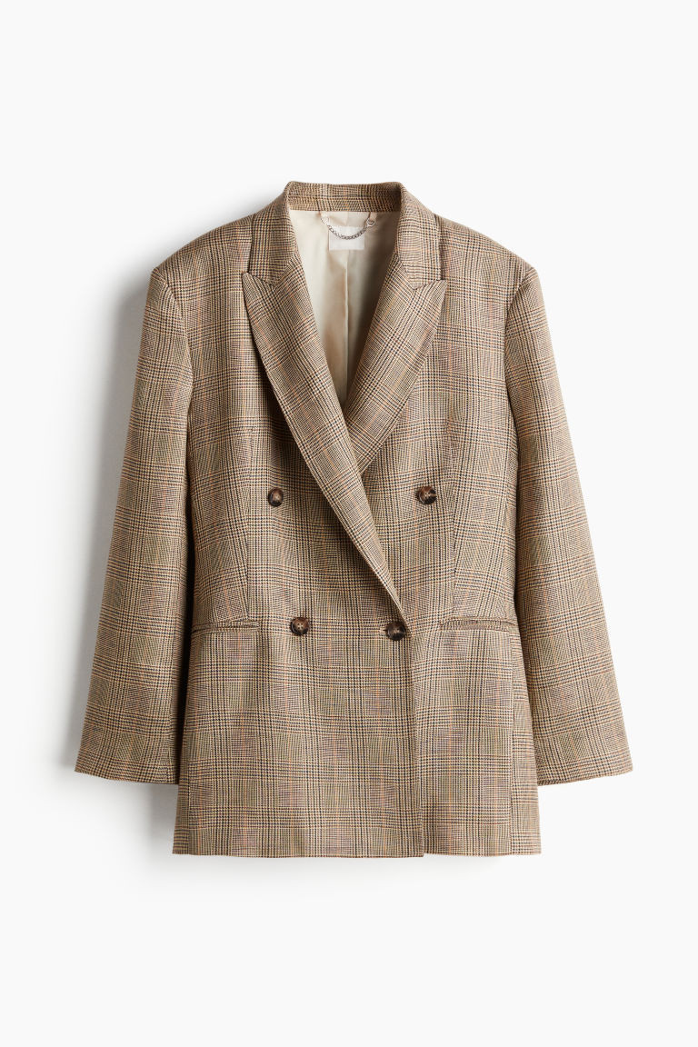 Linen-Blend Blazer | H&M (US + CA)