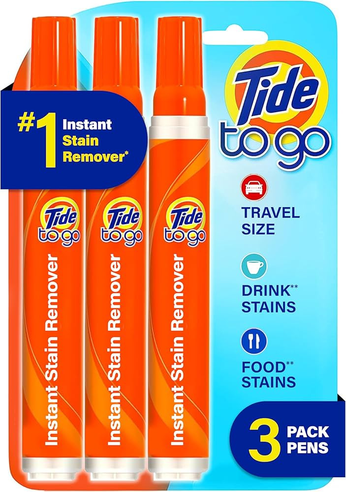 Tide Pen Stain Remover for Clothes, Tide To Go Pen, Instant Stain Remover Pen & Spot Cleaner, Por... | Amazon (US)