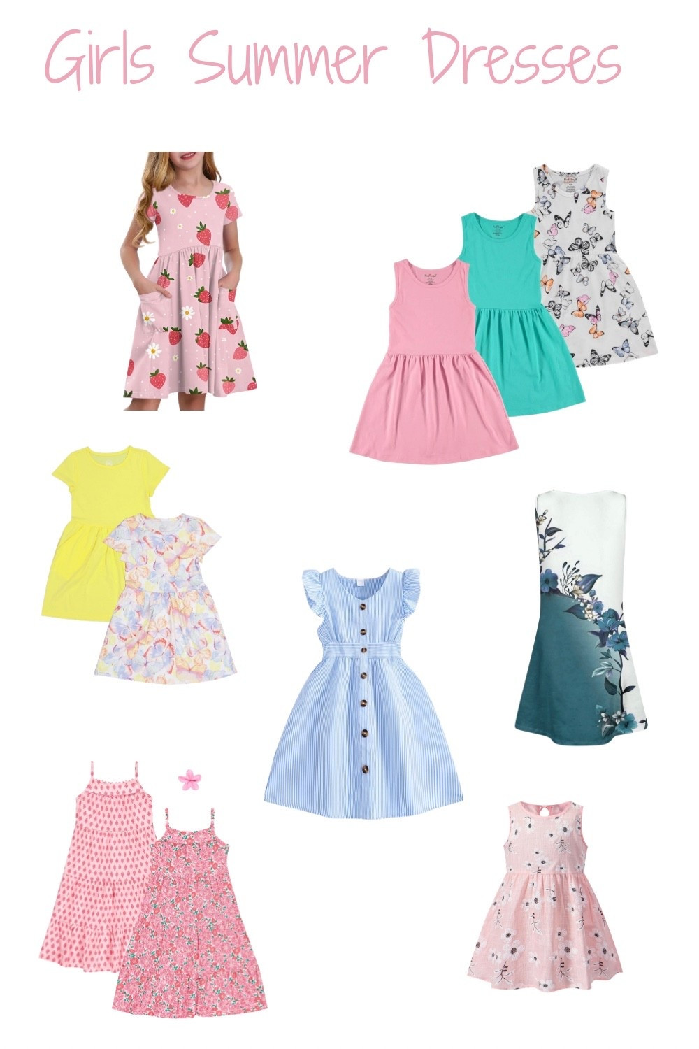 Girls Summer Dresses

#LTKSeasonal #LTKKids #LTKSaleAlert