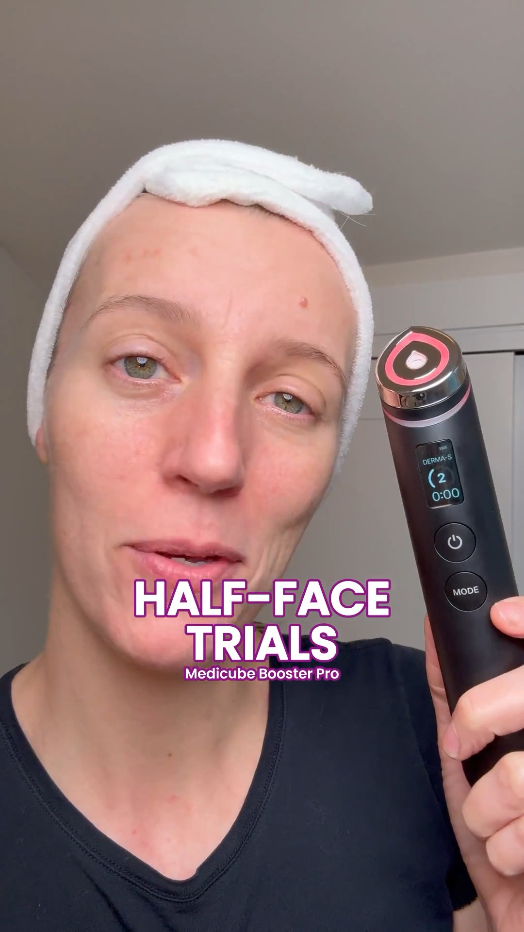 Medicube Booster Pro Test! #gifted. I’m 44 trying to hold onto my glow! Which tool is worth my time?

TBH my fav mode has been the booster mode. Perhaps this video helps explain why 🤔 #antiaging #halffacetrials #beforeandafter

#LTKBeauty #LTKOver40