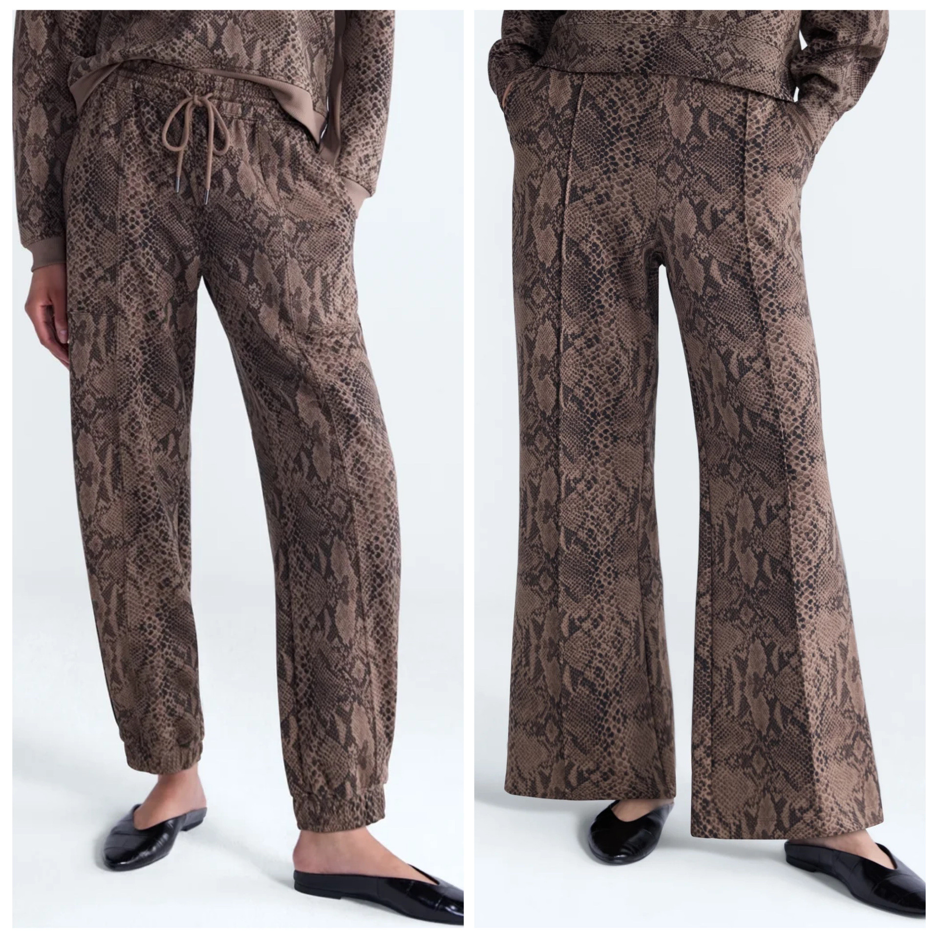 Walmart new arrivals scubaknit sweats in snakeskin