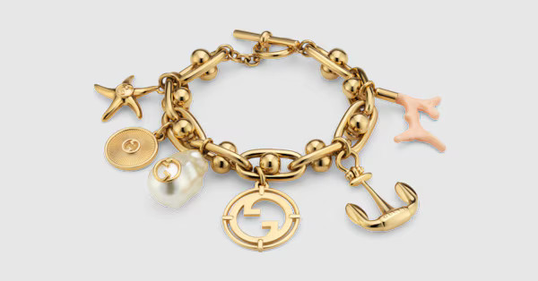 Gucci - Chain bracelet with Gucci symbols | Gucci (US)