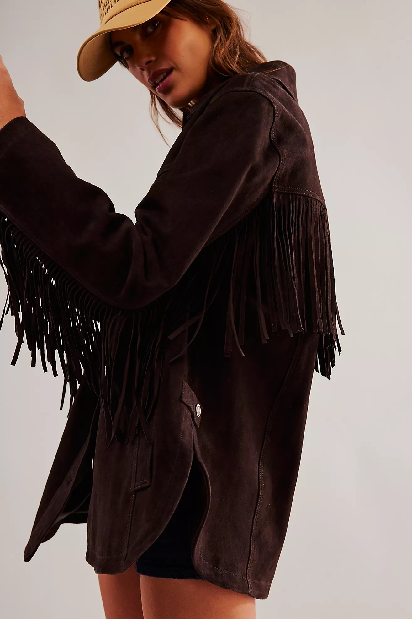 We The Free Fringe Out Suede Jacket | Free People (Global - UK&FR Excluded)