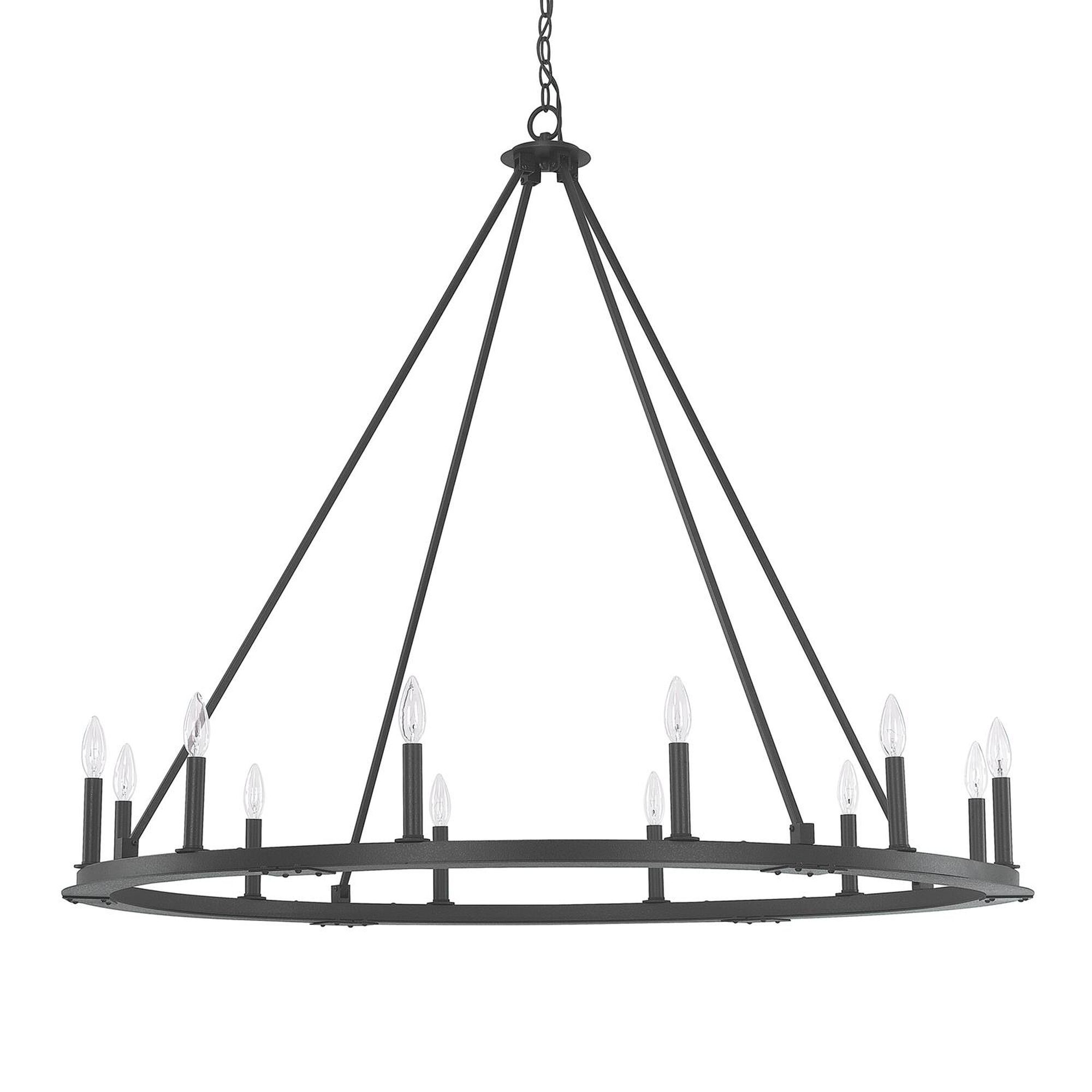 Pearson 48 Inch 12 Light Chandelier by Capital Lighting Fixture Company | 1800 Lighting