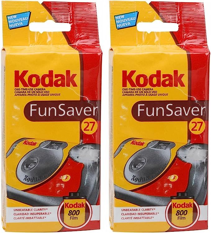 Kodak Funsaver One Time Use Film Camera (2-pack) | Amazon (US)