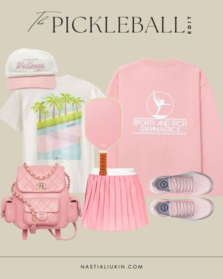 Pink Pickleball Fit 💅🏼 #pink #pickleball #picklefit #fitness 

#LTKfitness #LTKSpringSale #LTKstyletip