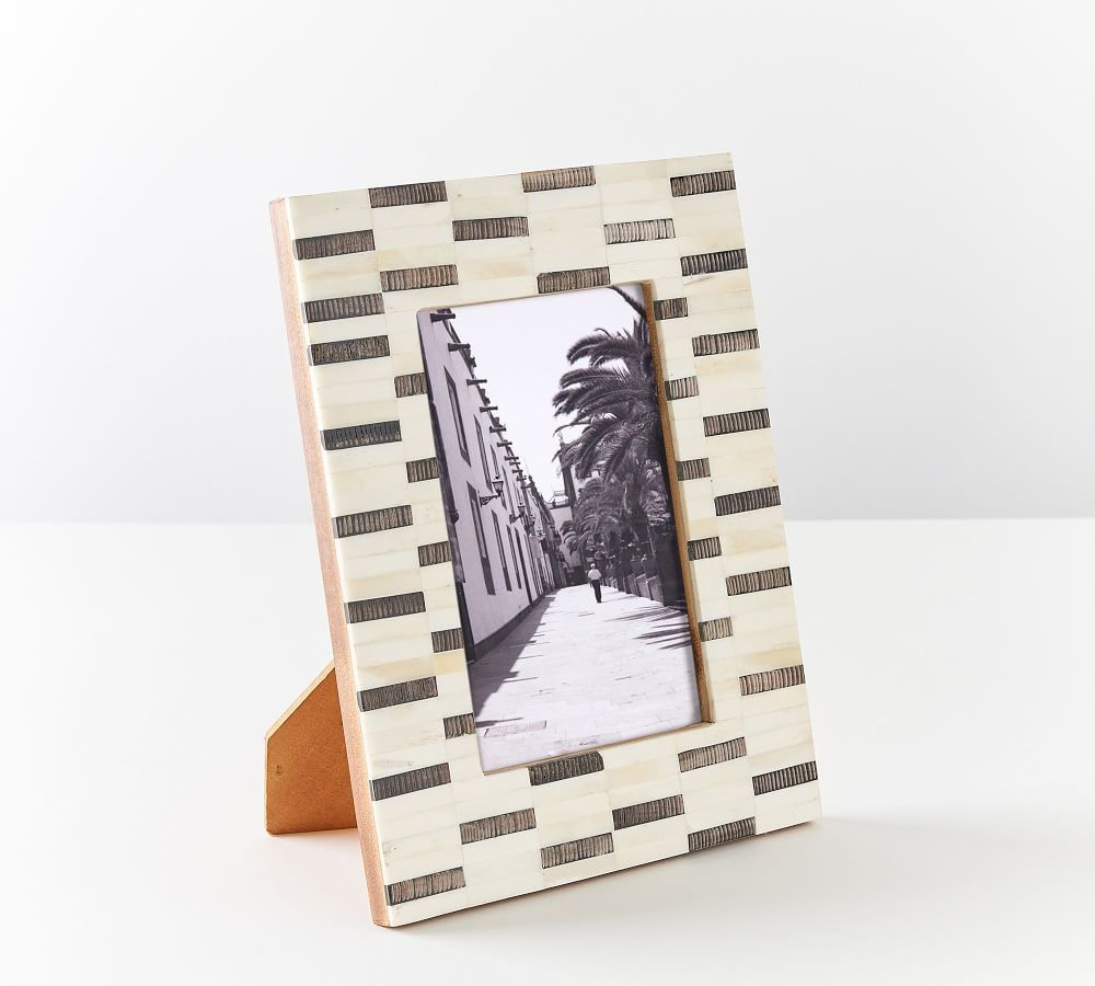 Maleah Bone Frame, 5&amp;quot; X 7&amp;quot; | Pottery Barn (US)