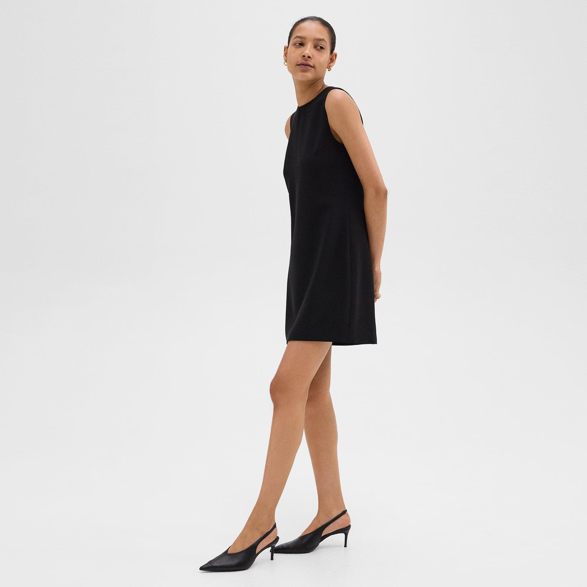 Shift Dress in Admiral Crepe | Theory