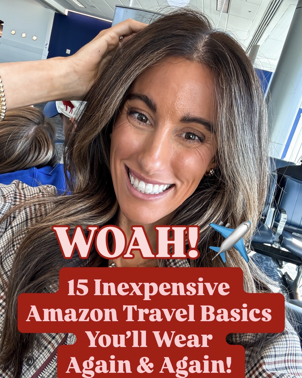 Scroll to shop. Travel Basics. Follow for more.