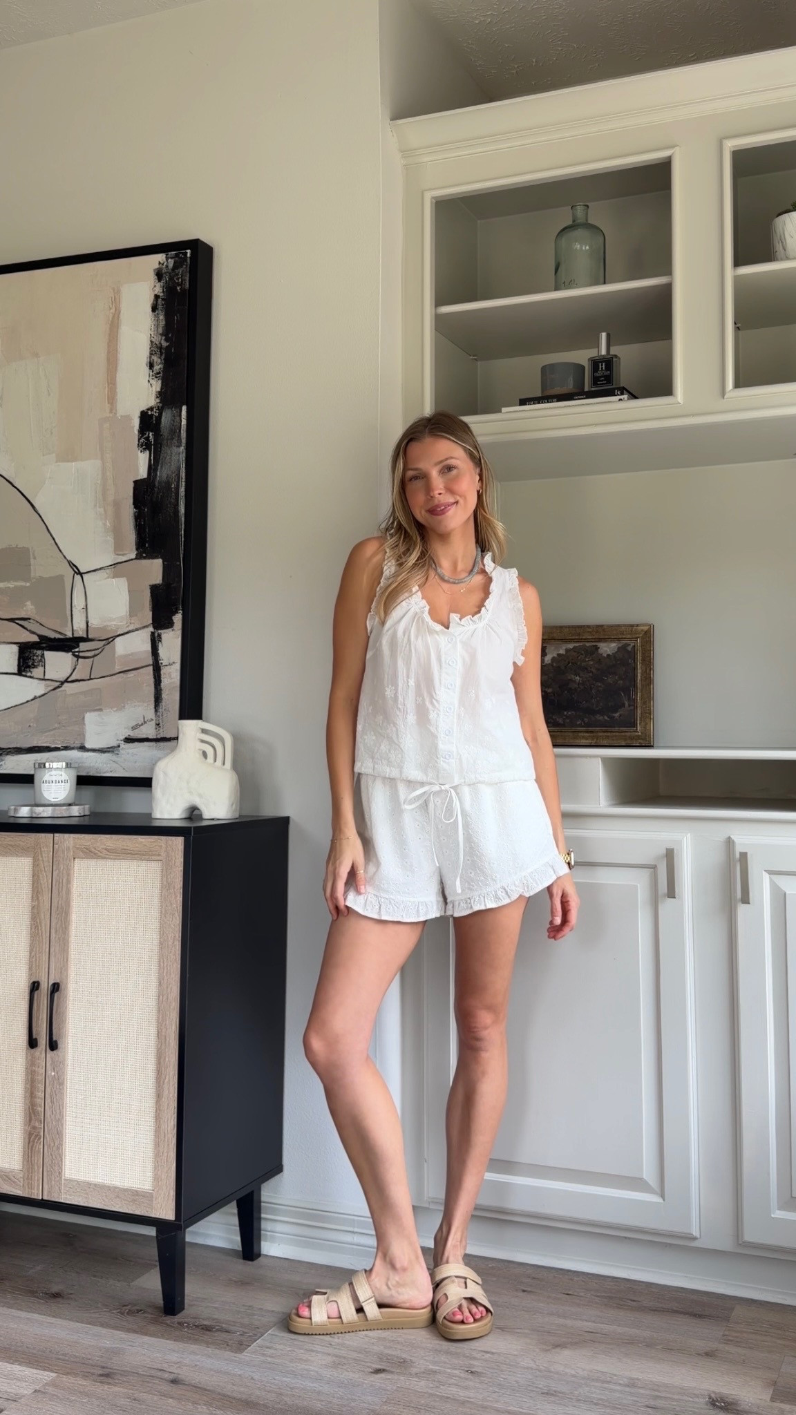 Summer capsule outfit | S in boho top + S in shorts 

 #LTKootd #LTKmomlife