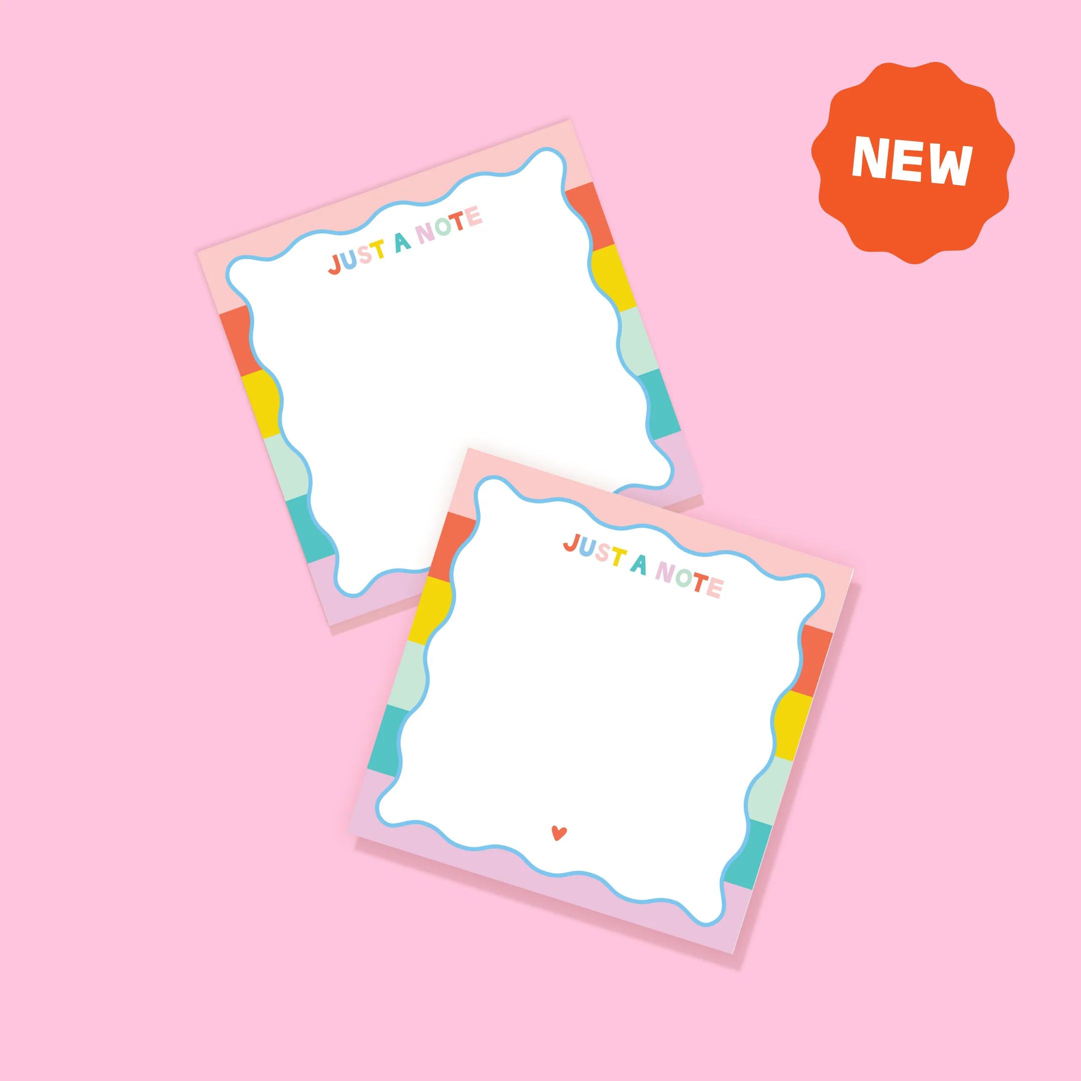 Spring Fling Notes Wavy Notepad | Joy Creative Shop