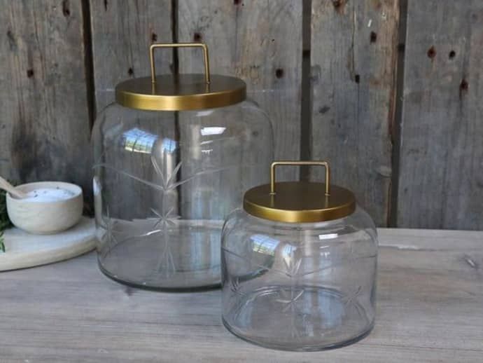 Chic Antique Brass Jar - Trouva | Trouva (Global)