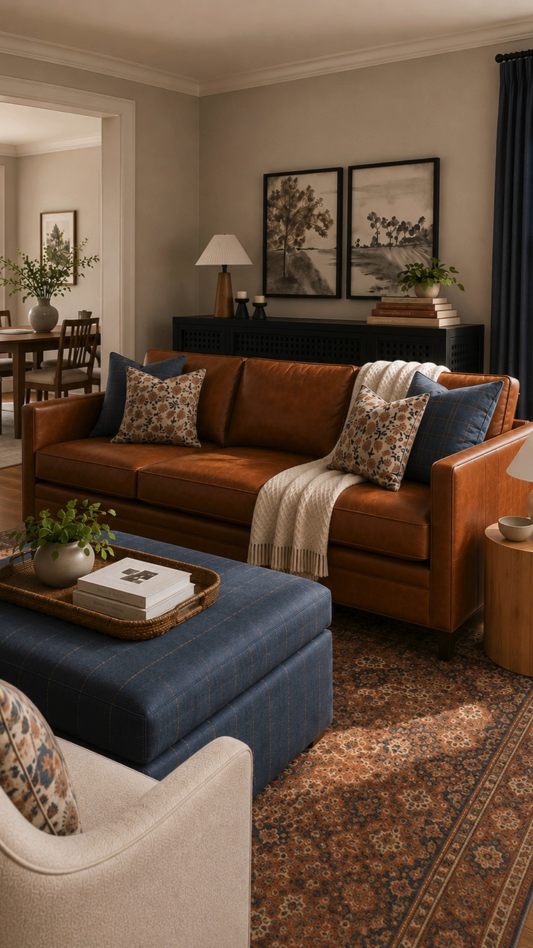 This room feels like the perfect mix of cozy and elevated with its layered textiles, warm earthy tones, classic furnishings, and soft lighting. Spaces like this always remind me that timeless interiors are less about trends and more about creating a home that feels welcoming every single day.

warm cozy living room, traditional home decor, layered neutral interiors, cognac sofa styling, vintage inspired decor, cozy elegant living room, warm collected home, heritage inspired interiors, timeless family room decor, designer inspired styling, cozy neutral aesthetic, elevated traditional decor, warm ambient living room, layered cozy textures, classic home inspiration, gathered living style, moody neutral interiors, warm transitional decor, elegant cozy home, collected living room inspiration 

 #LTKHome #LTKSaleAlert