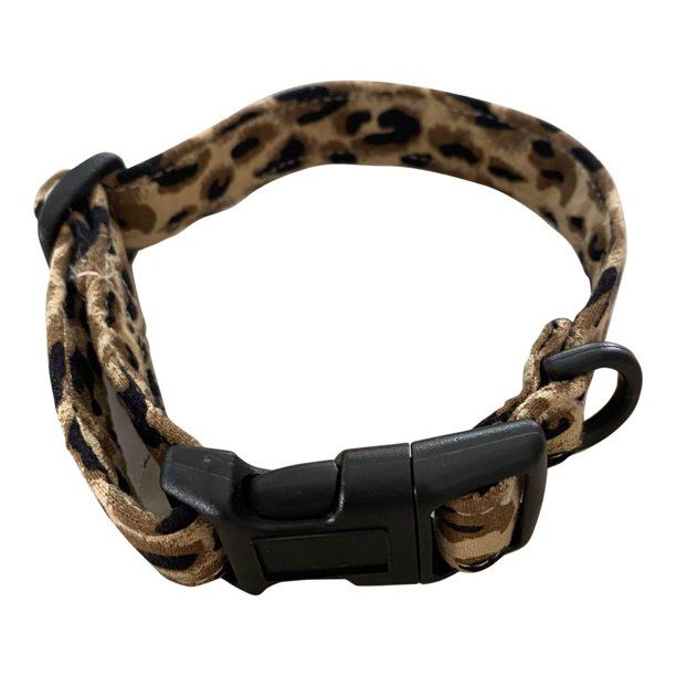 CANINI by Baguette Exotic Leopard Collar, Large | Walmart (US)