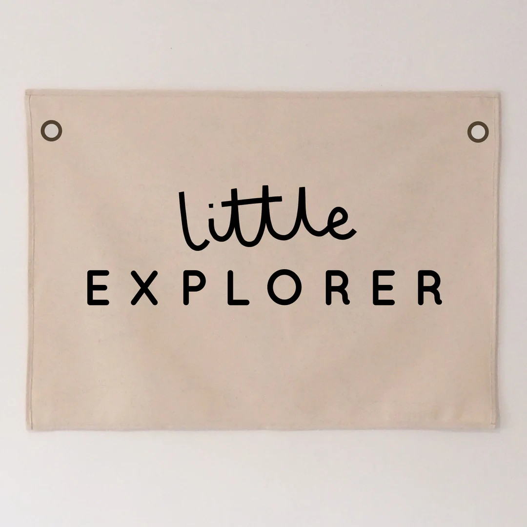 Little Explorer Banner 70x50cm  More Hanging Options and - Etsy | Etsy (US)