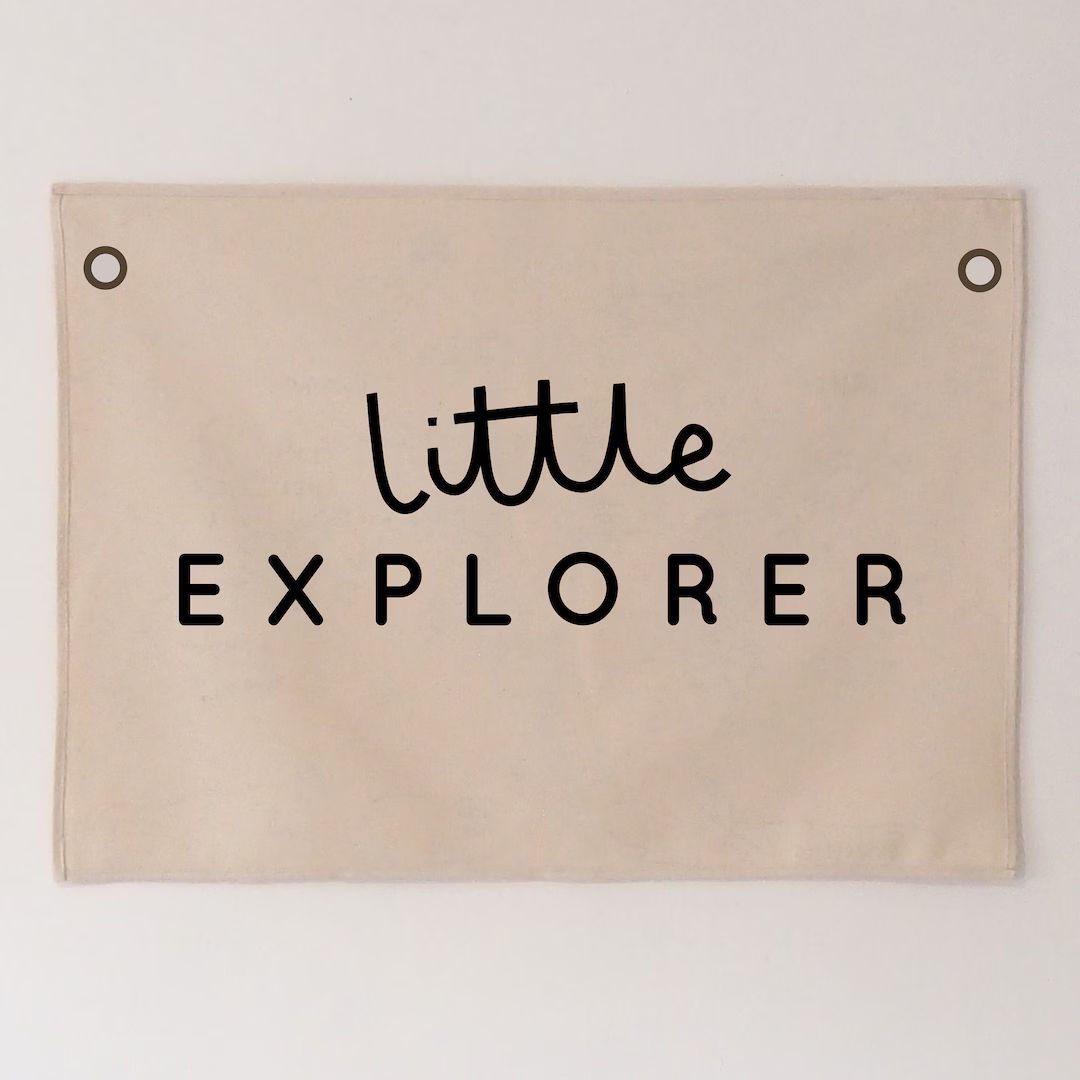 Little Explorer Banner 70x50cm  More Hanging Options and - Etsy | Etsy (US)