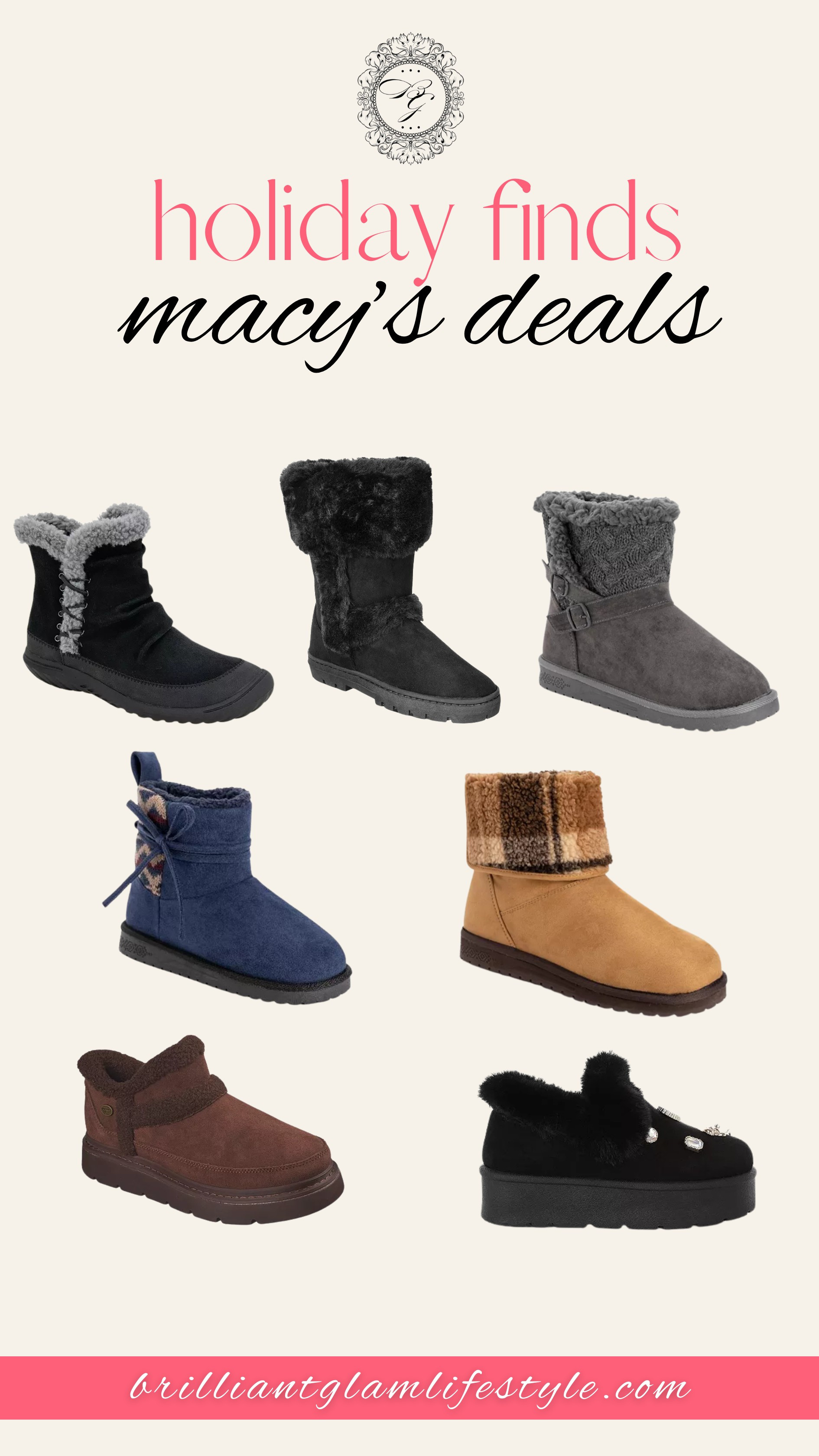 Holiday-Ready Boots from Macy’s 👢✨

Nothing says cozy season like a great pair of boots. Find stylish, gift-worthy boot picks from Macy’s—perfect for winter outfits, holiday gatherings, and everyday wear. A timeless gift she’ll love all season long.

#MacysBoots #HolidayGifts #BootSeason #WinterStyle #MacysFashion #GiftIdeas #StyleFinds #HolidayOOTD 

 #LTKGiftGuide #LTKHoliday #LTKootd