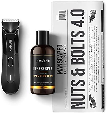 MANSCAPED Nuts and Bolts 4.0, Men's Grooming Kit, Includes The Lawn Mower 4.0 Ergonomically Desig... | Amazon (US)