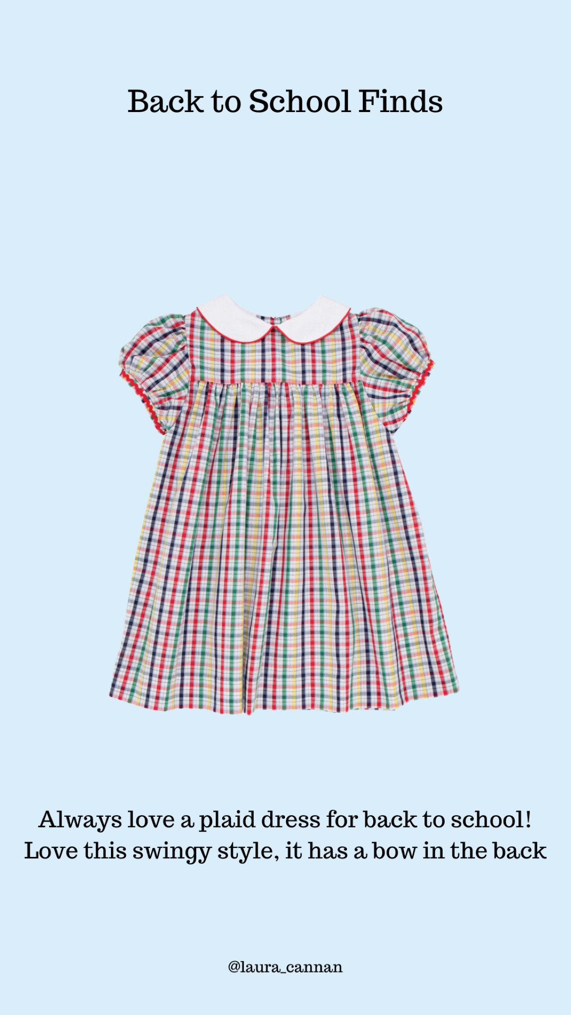 back to school plaid dress #classicchildrensclothing 

#LTKBacktoSchool #LTKkids
