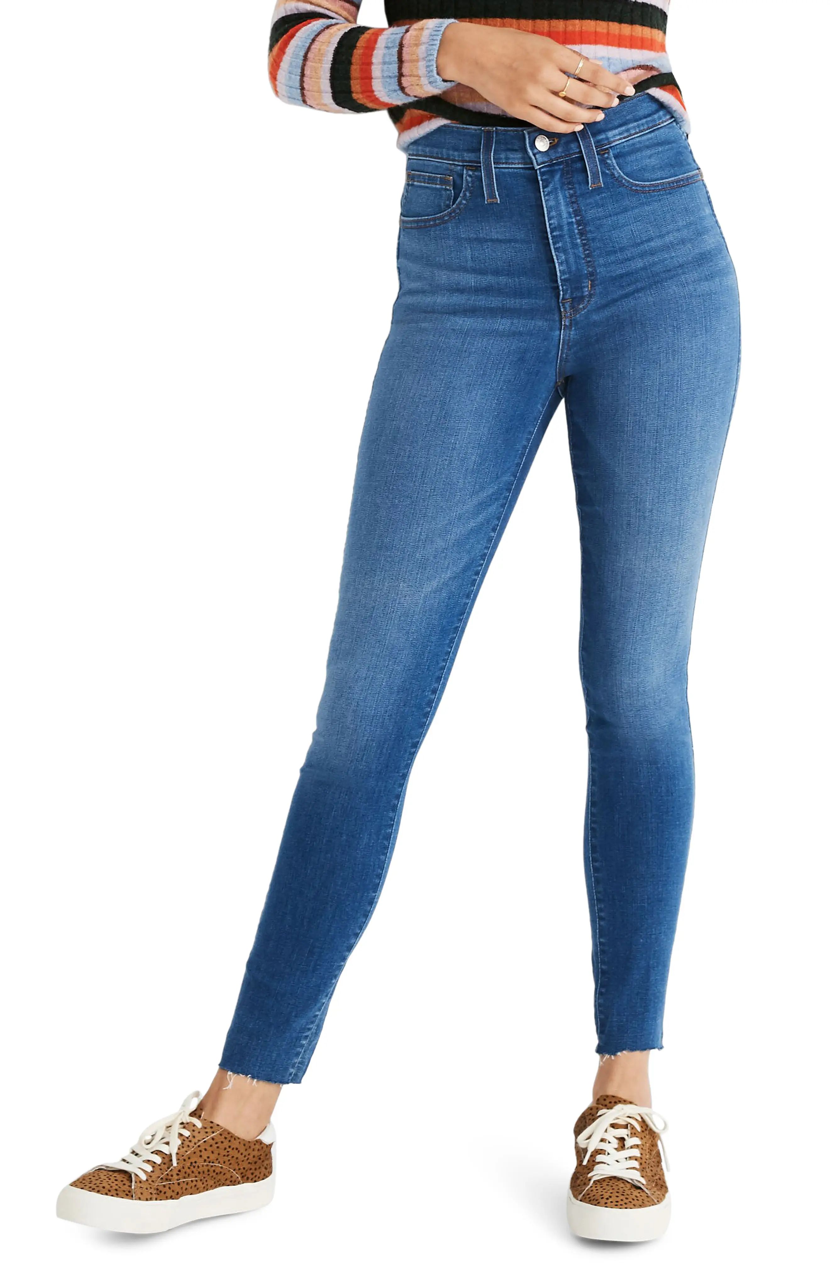 Women's Madewell Roadtripper High Rise Jeans, Size 23 - Blue | Nordstrom
