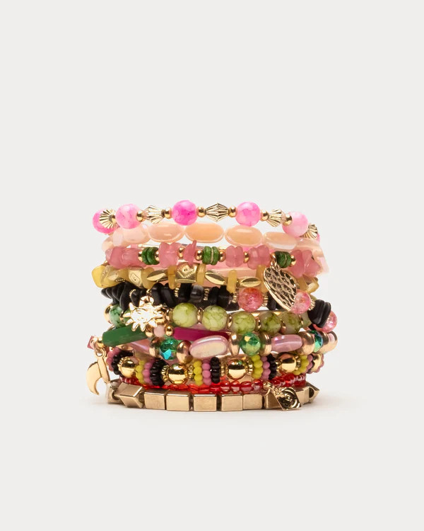 Large Stacked Bracelet - Palm Royal | Frances Valentine