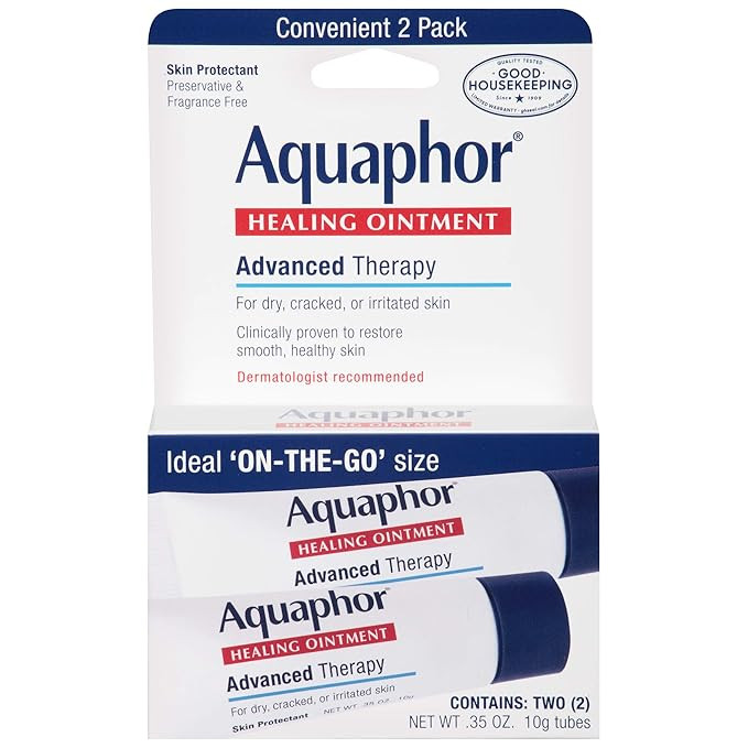 Aquaphor Healing Ointment - To Go Pack, Two 0.35 Oz Tubes | Amazon (US)