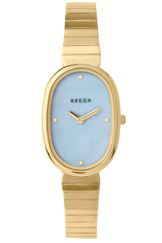 Breda Jane Watch in Gold & Blue from Revolve.com | Revolve Clothing (Global)