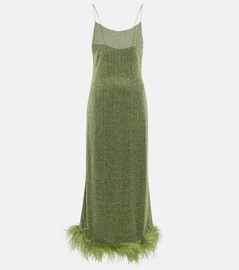 Lumière Plumage maxi dress | Mytheresa (US/CA)