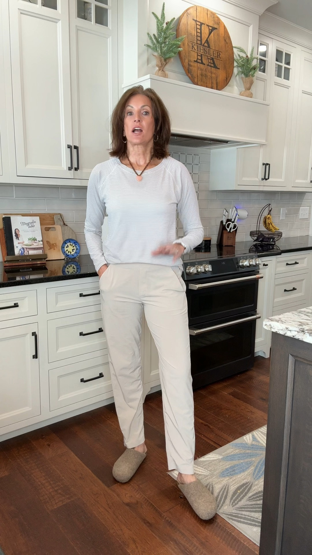 25% off sale and Use code Extra10 to another 10% off in cart 

Top - XL need a large 
Pants - 8 tall 

Mules use code : CE-Blessing

#LTKSaleAlert #LTKMidsize #LTKTall