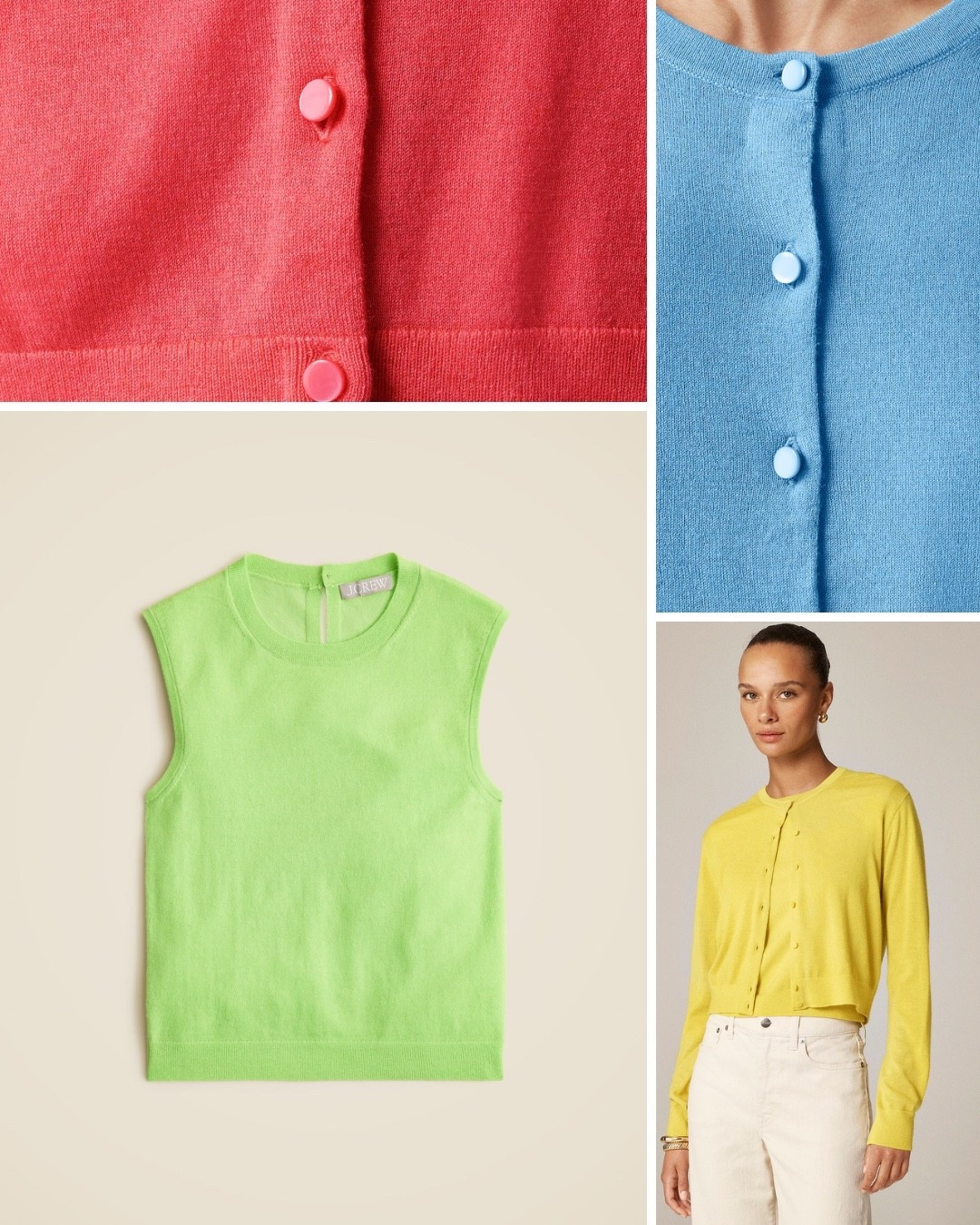 Featherweight cashmere in living  color! 

#LTKOver40