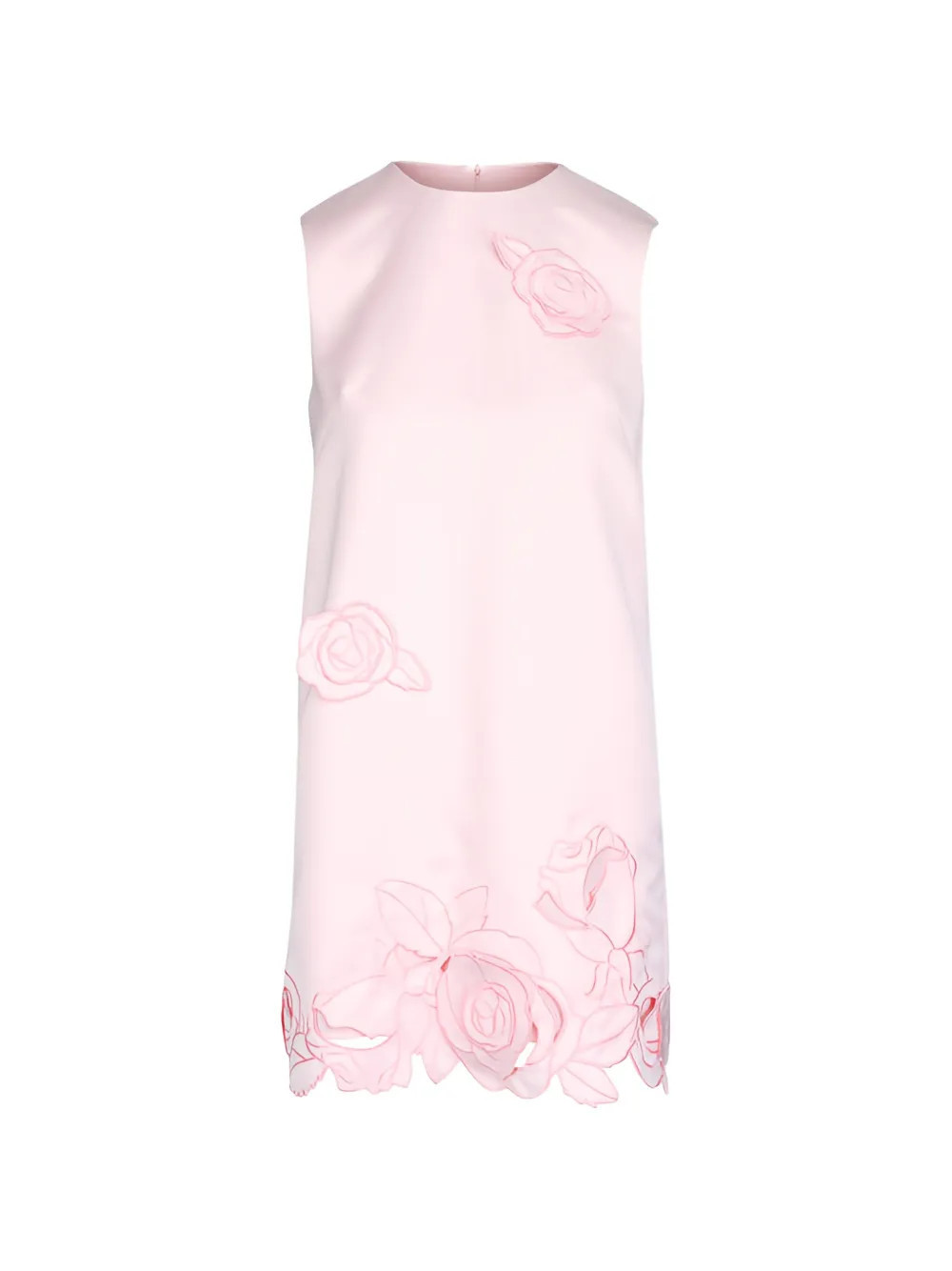 Leo Lin Yvonne floral mini dress - Pink | Farfetch Global