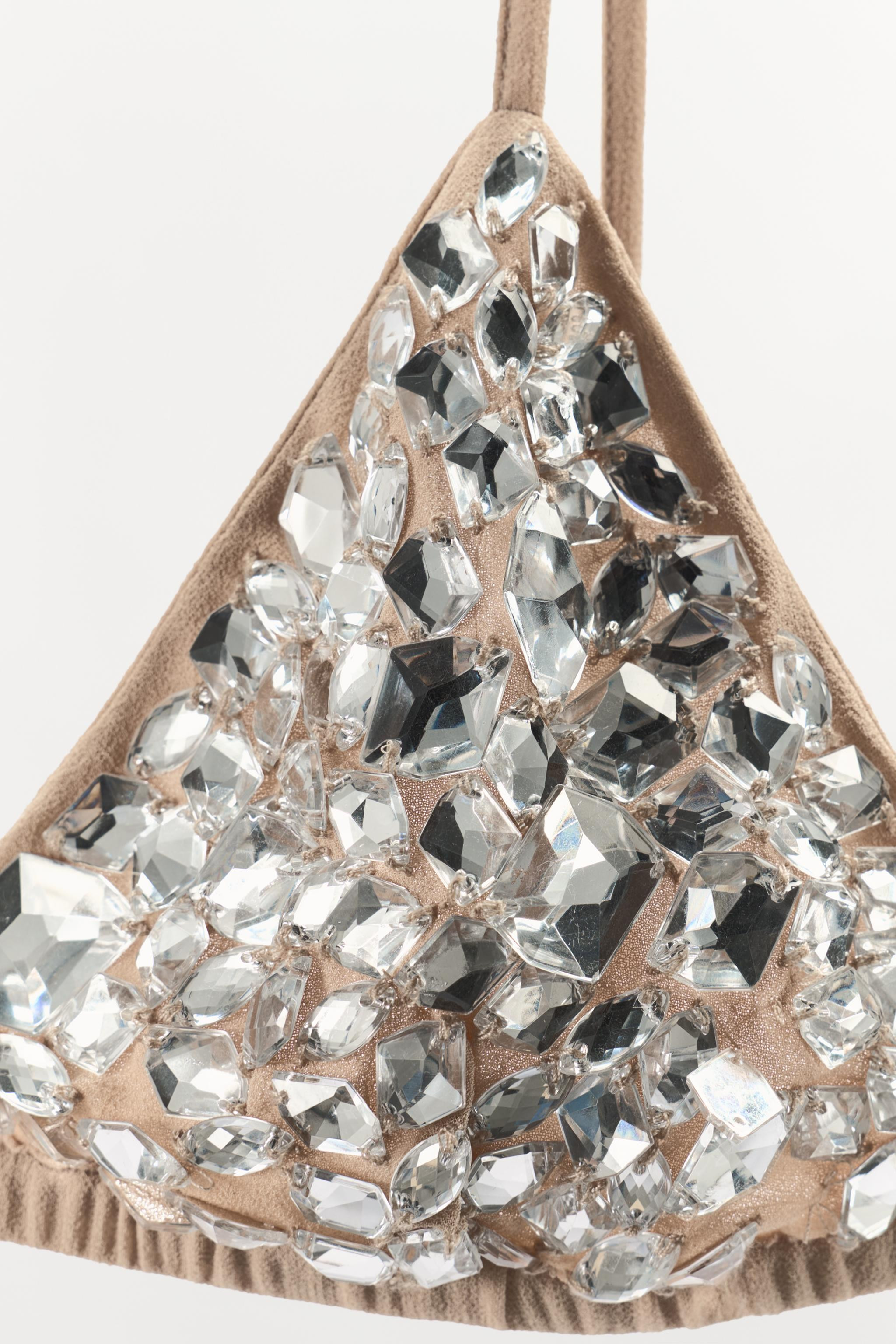 JEWEL TRIANGLE BRA | Zara UK