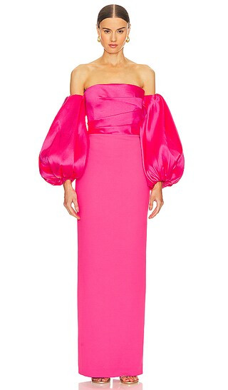 Carmen Maxi Dress in Ultra Pink | Revolve Clothing (Global)